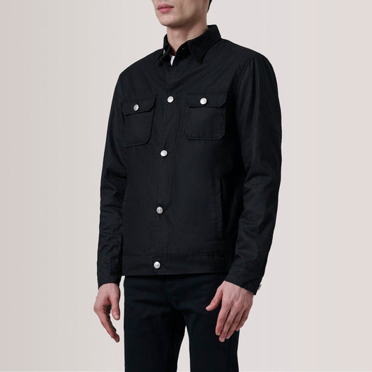 Irwin Black Waxed Canvas Field Jacket
