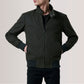 Morrison Olive Canvas Bomber Jacket