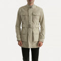 Dolf Off-White Suede Jacket