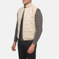 Tony Off-White Suede Vest