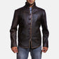 Drakeshire Brown Leather Jacket