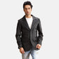 Alyson Black Leather Blazer
