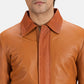 Hubert Tan Brown Leather Jacket