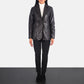 Norma Brown Leather Blazer